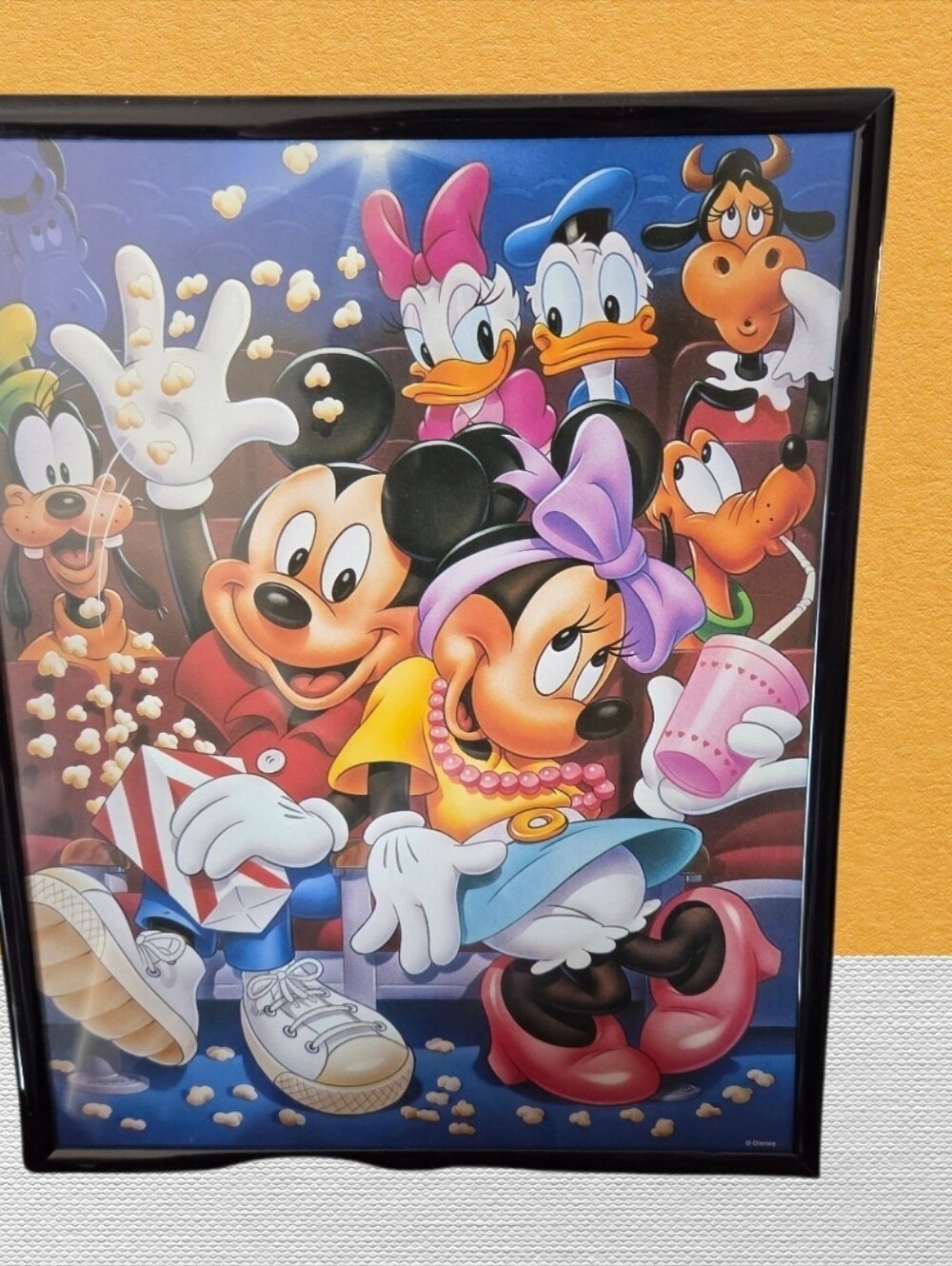 Disney Mickey & Friends Framed 8 in By 10 In - Picture 2 of 3